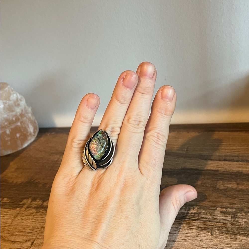 Monarch Opal Ring - image 7